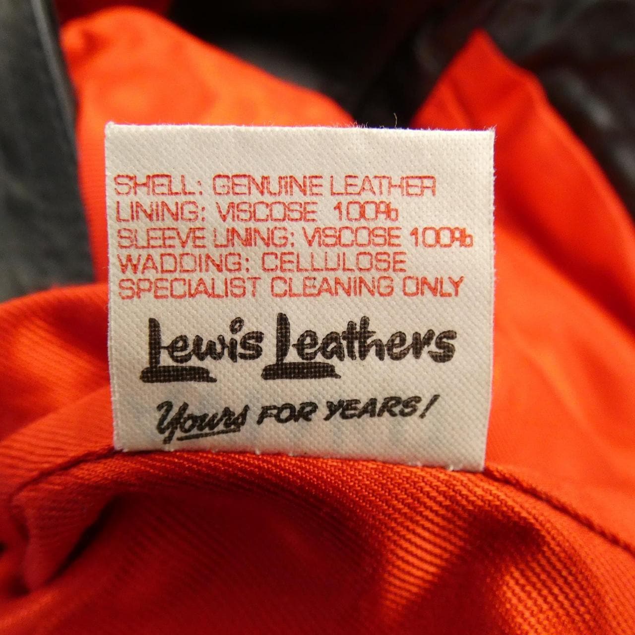 ルイスレザー LEWIS LEATHERS レザーライダースジャケット