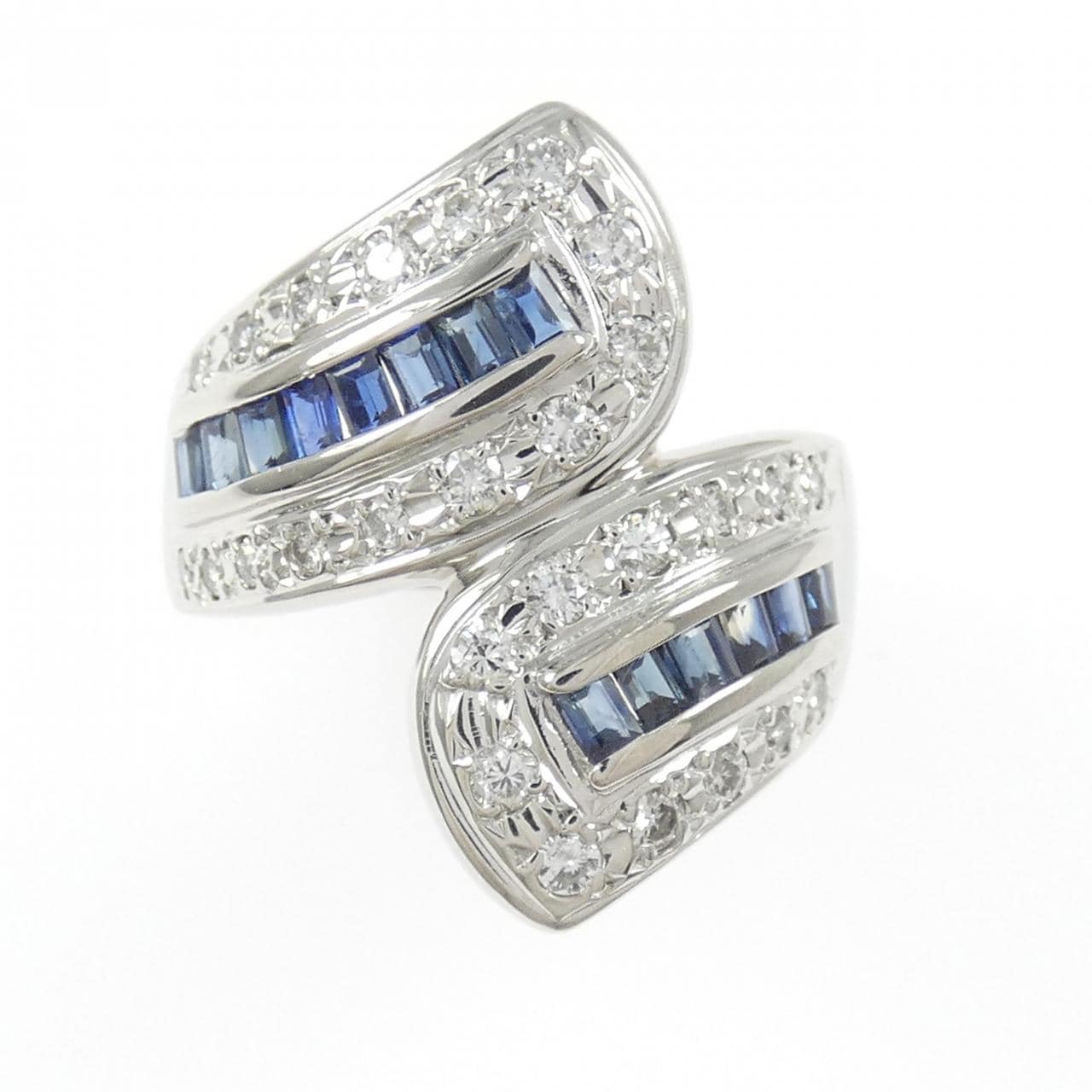 PT900 サファイヤ リング 0.43CT