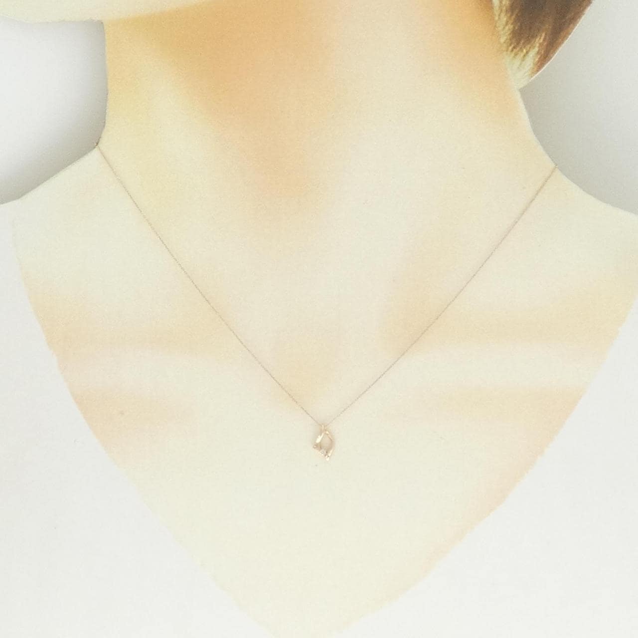 サマンサティアラ ダイヤモンド ネックレス 0.01CT