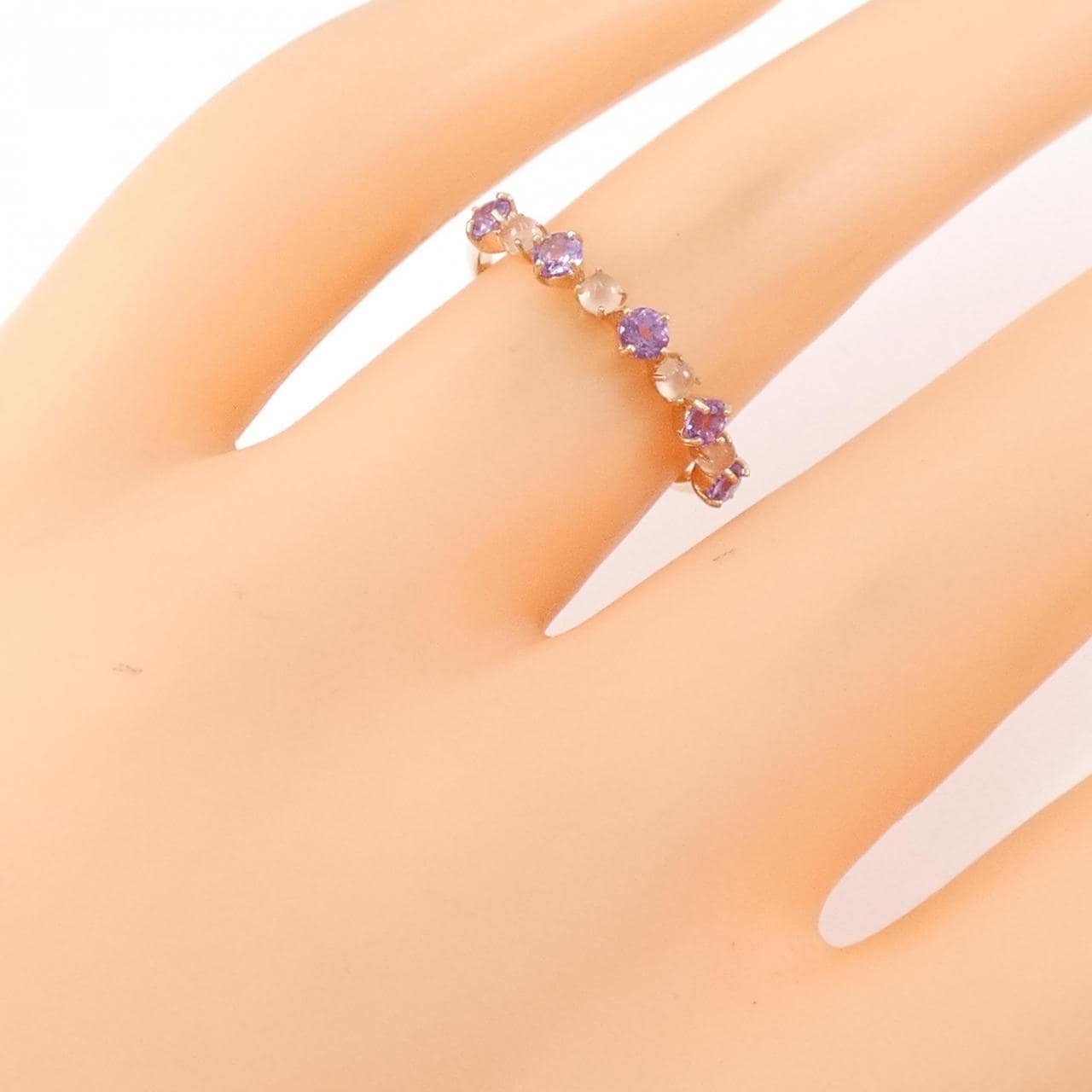 K10PG Amethyst Ring