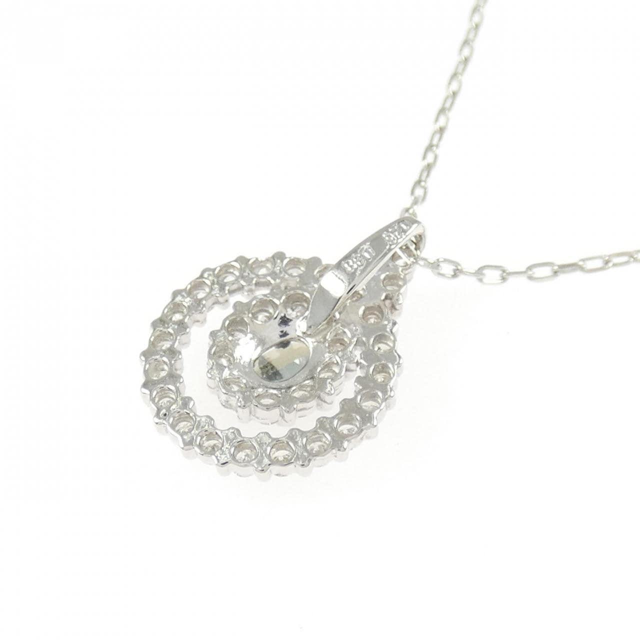 PT900/PT850 アレキサンドライト ネックレス 0.26CT