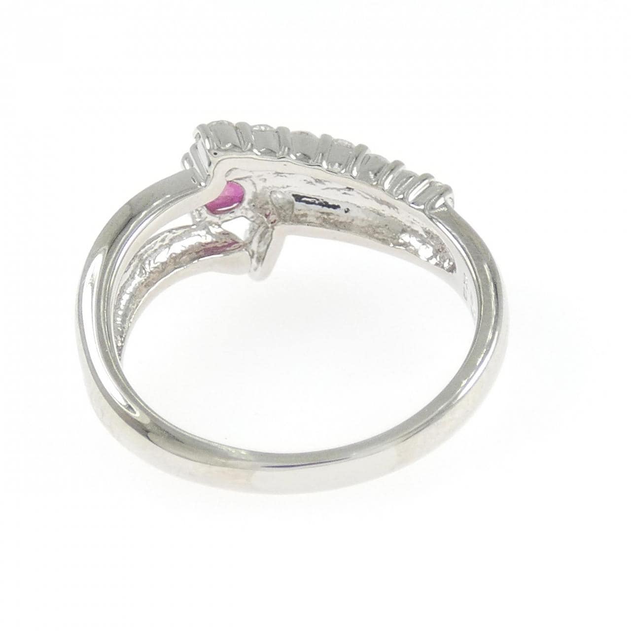 PT900 ルビー リング 0.30CT