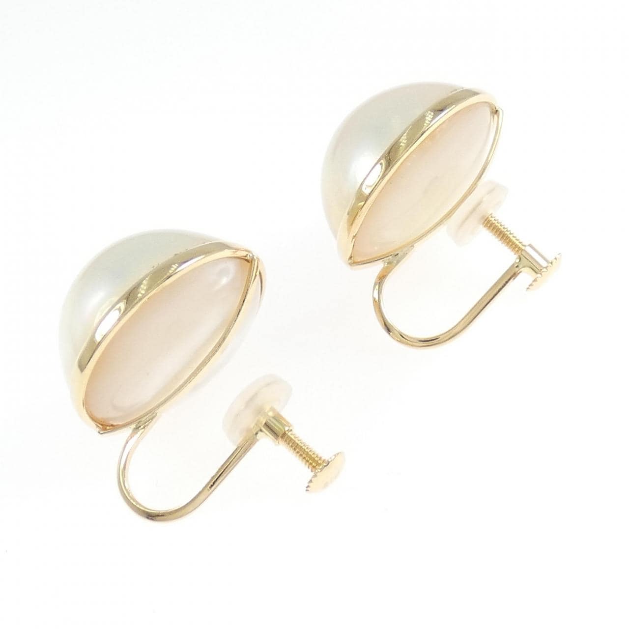 K18YG マベパール イヤリング