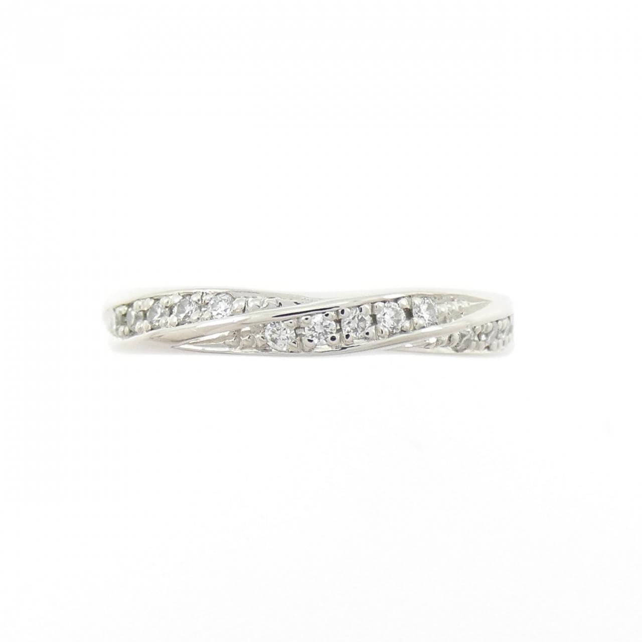 PT950 ダイヤモンド リング 0.09CT