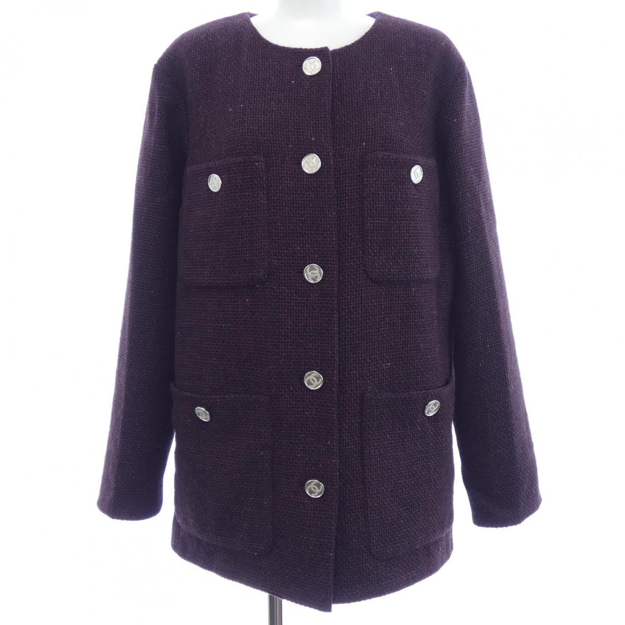 シャネル CHANEL LOOK1 P71176V37139 21B ノーカラージャケット