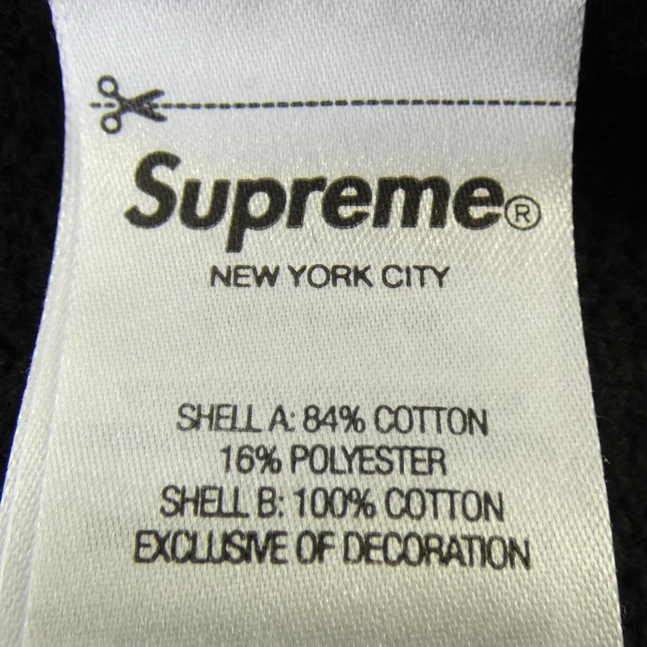 シュプリーム SUPREME BIG LOGO JACQUARD パーカー