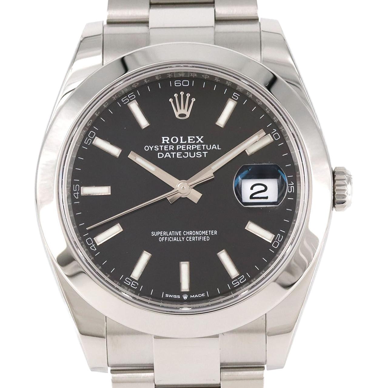 ロレックス デイトジャスト 126300 SS 自動巻 ランダム番