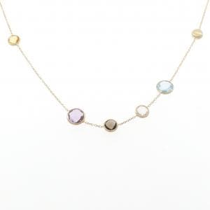 750YG カラーストーン ネックレス