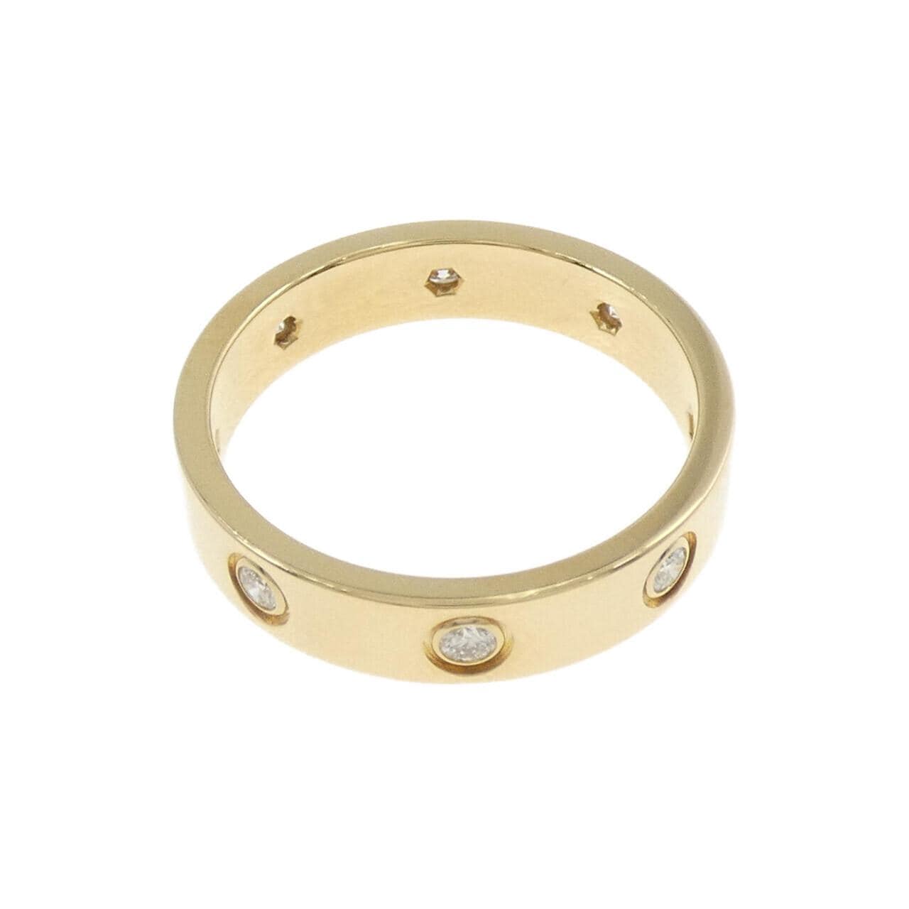 カルティエ ミニラブ フルダイヤ リング