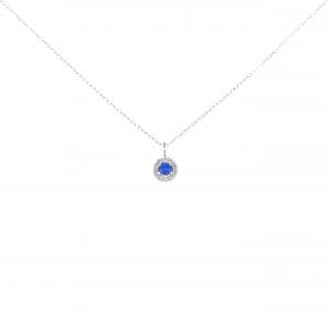 【新品】PT900 アウイナイト ネックレス 0.03CT