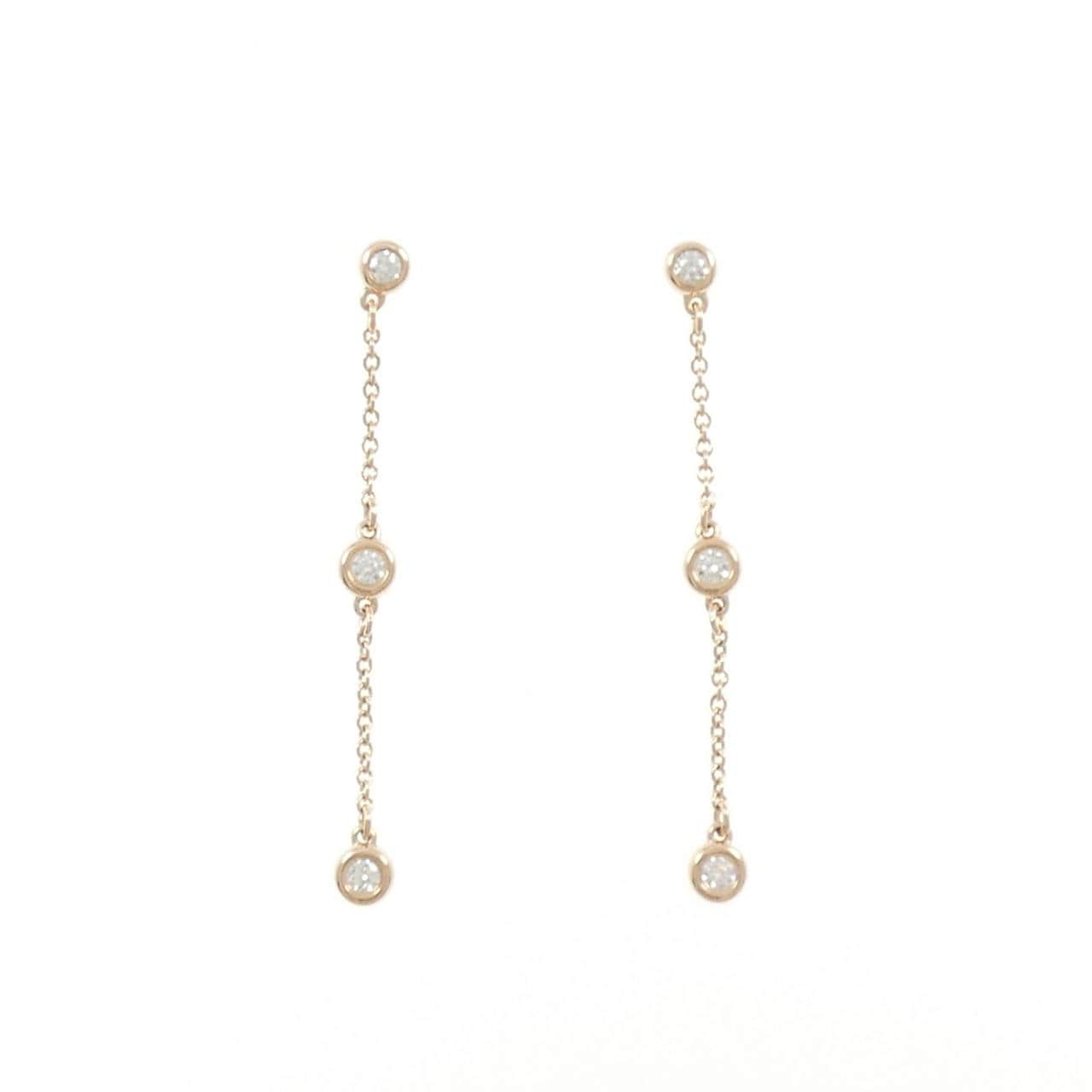 ティファニー バイザヤード ドロップ ピアス