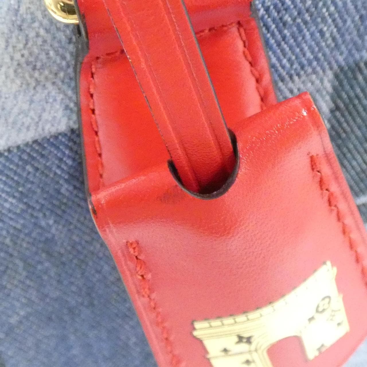 ルイヴィトン デニム モノグラム アルマBB M45042 バッグ