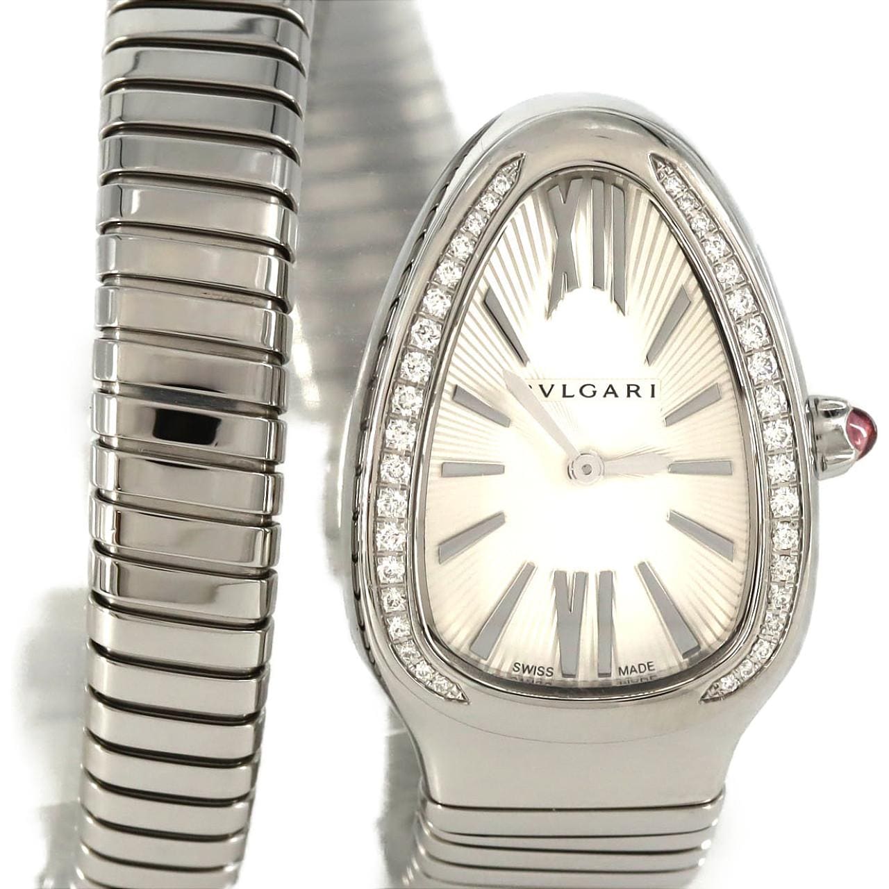 ブルガリ セルペンティトゥボガス/D Sサイズ SP35S/SP35C6SDS.1T SS クォーツ