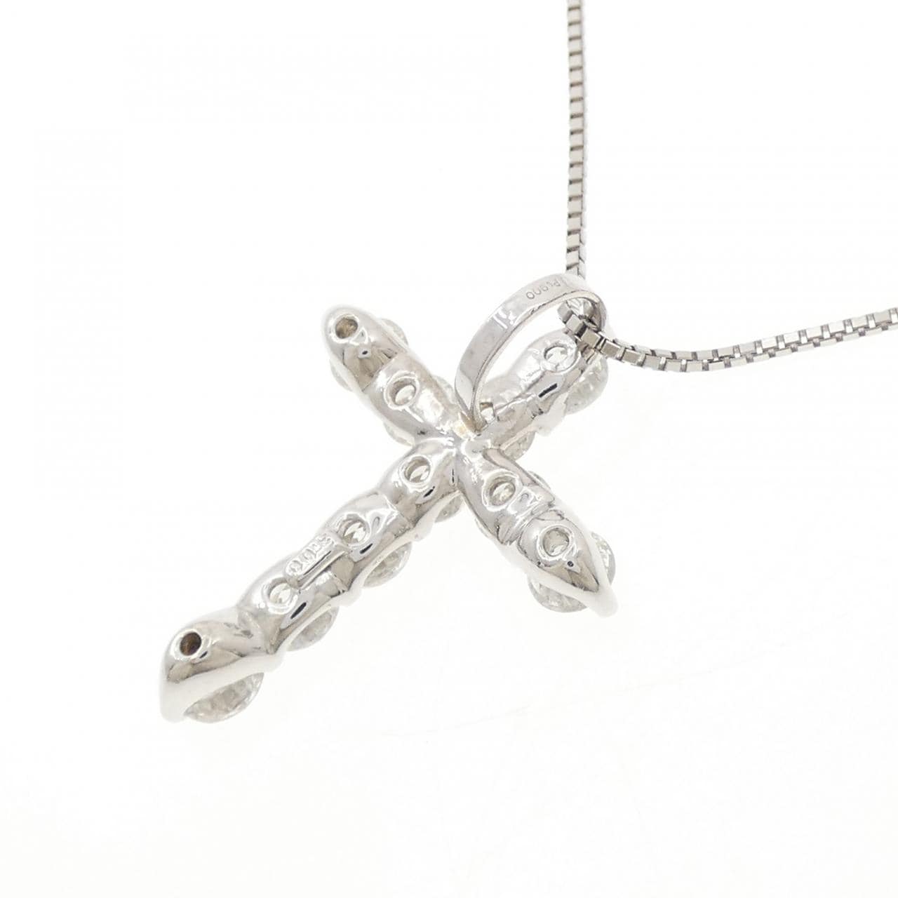 PT900/PT850 ダイヤモンド ネックレス 3.00CT