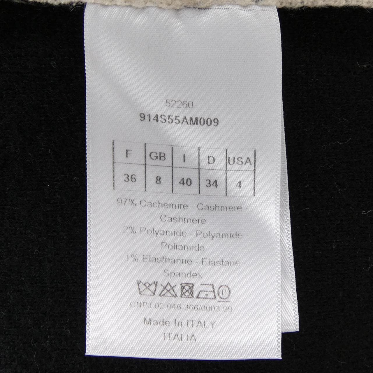 クリスチャンディオール CHRISTIAN DIOR 914S55AM009 ニット