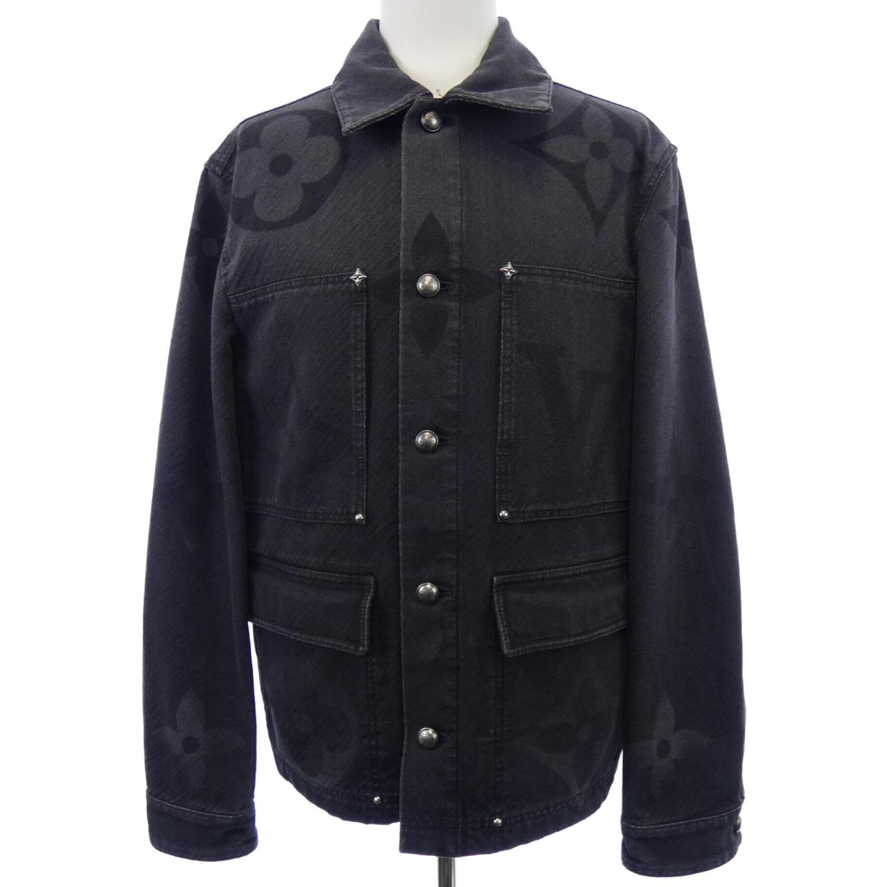 LOUIS VUITTON Monogram Denim Blouson HSA15WOWZ 牛仔夾克