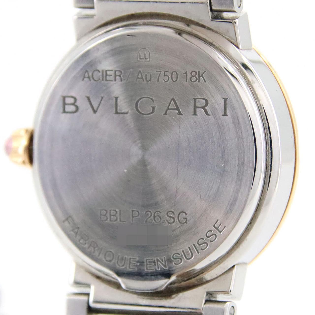 [No Maintenance Special Price] BVLGARI BVLGARI BVLGARI PG Combination 12P BBLP26SG/BBL26WSPG/12 SSxPG Quartz