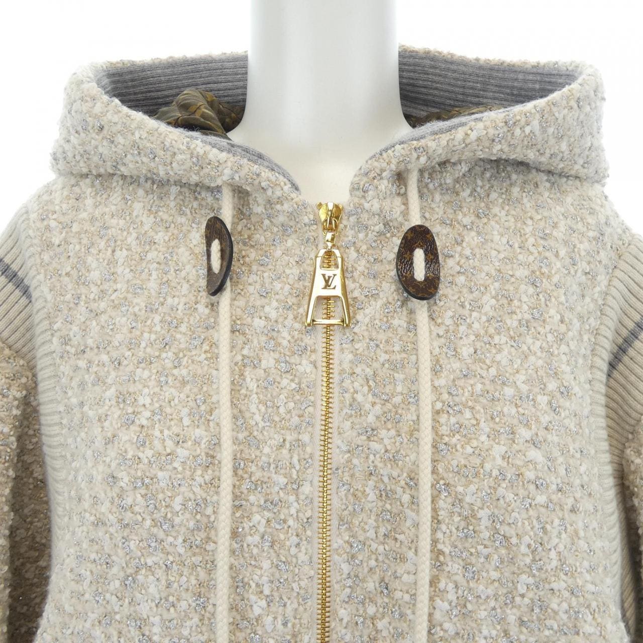 ルイヴィトン LOUIS VUITTON ルレックスツイードバーシティボンバージャケット FNVB02O80 ジャケット