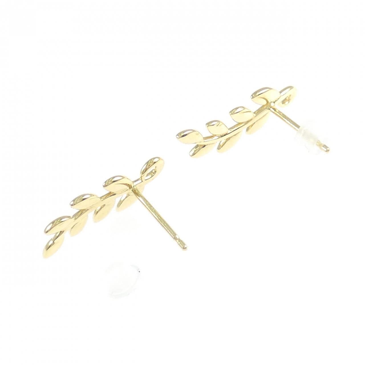 ティファニー オリーブリーフ クライマー ピアス