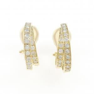 K18YG ダイヤモンド イヤリング 1.30CT