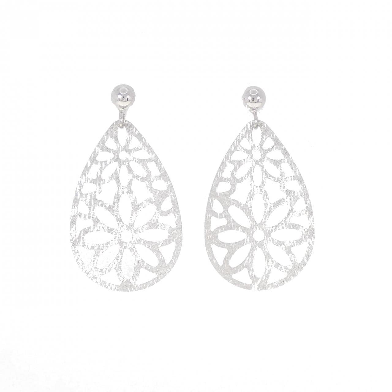 750WG earrings