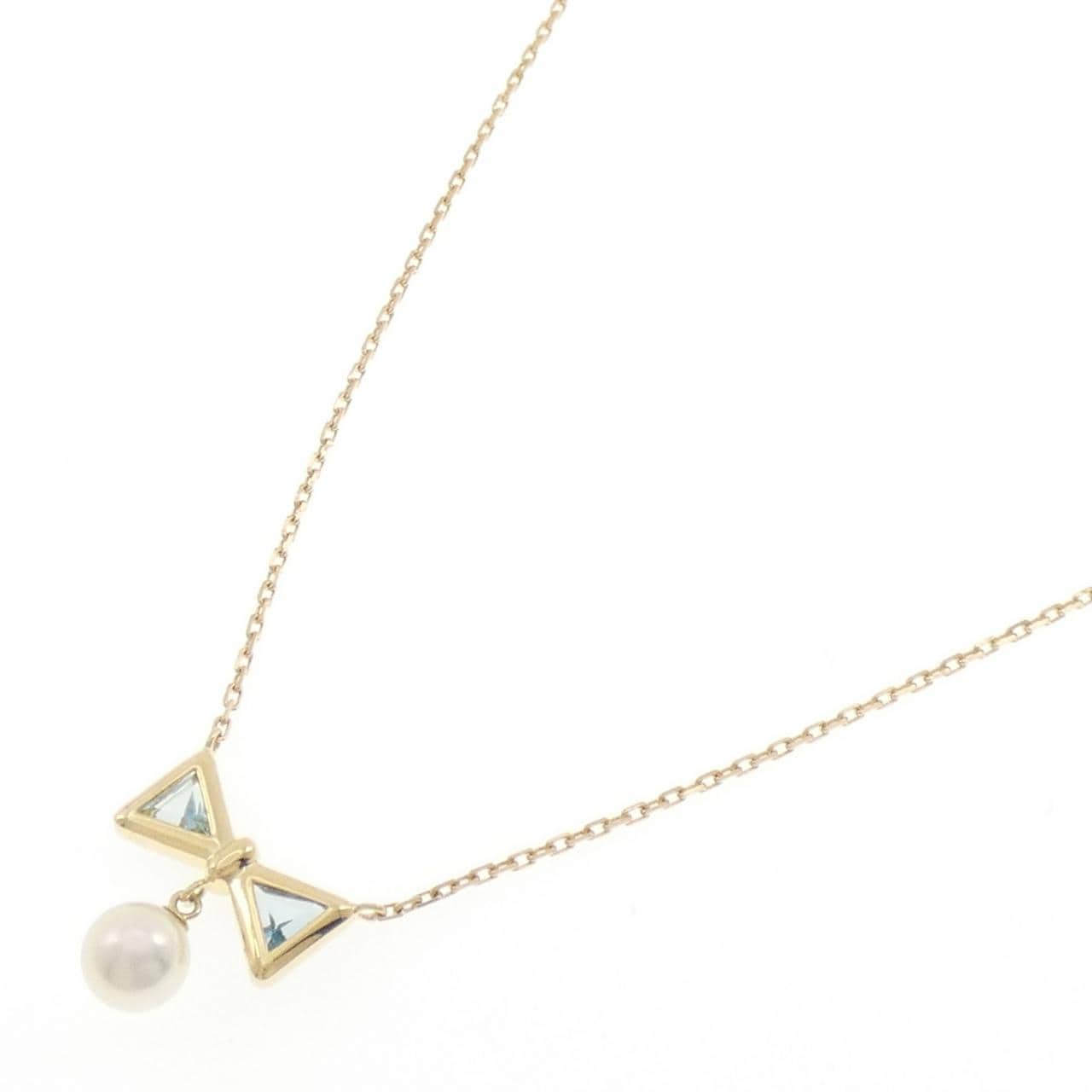 K18YG アコヤパール ネックレス 6.6mm