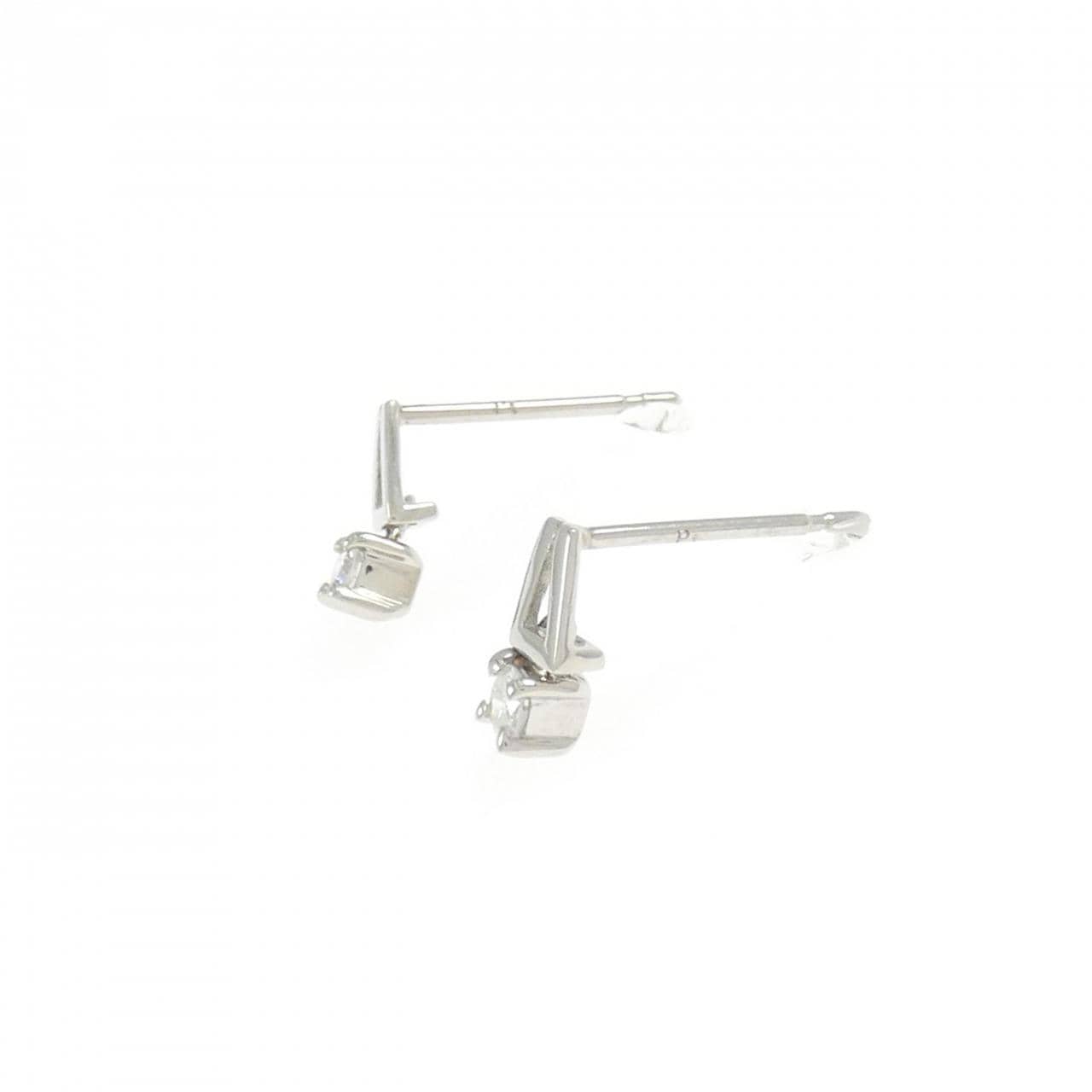 PT/PT900 ダイヤモンド ピアス 0.10CT