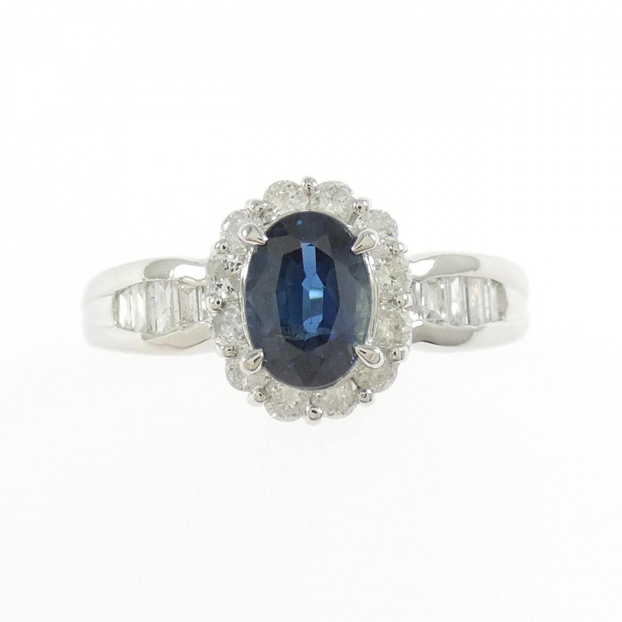 PT900 サファイヤ リング 1.17CT
