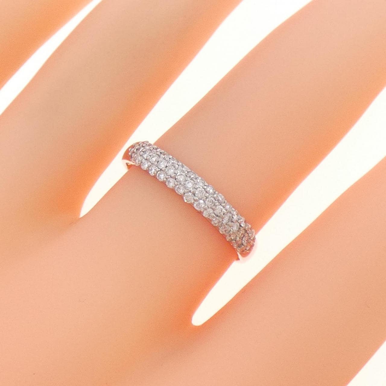 【リメイク】PT ダイヤモンド リング 0.30CT