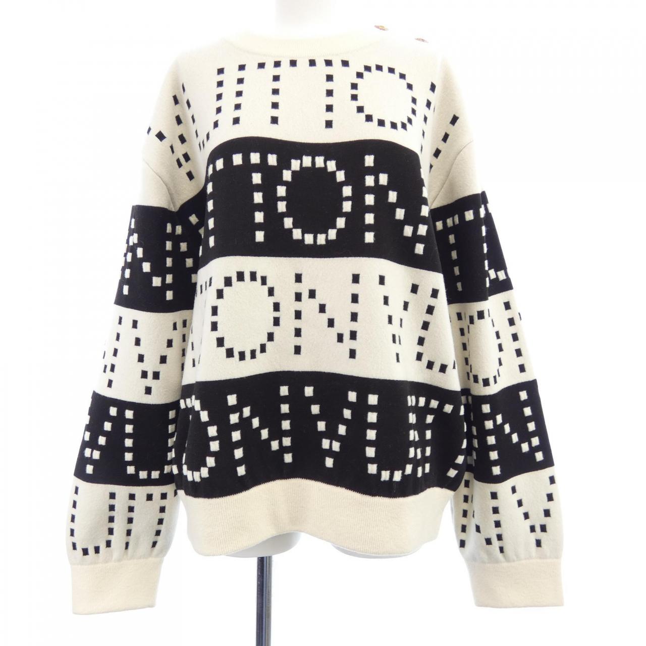 ルイヴィトン LOUIS VUITTON シグネチャーチャンキーストライププルオーバー FOKL20U39 ニット