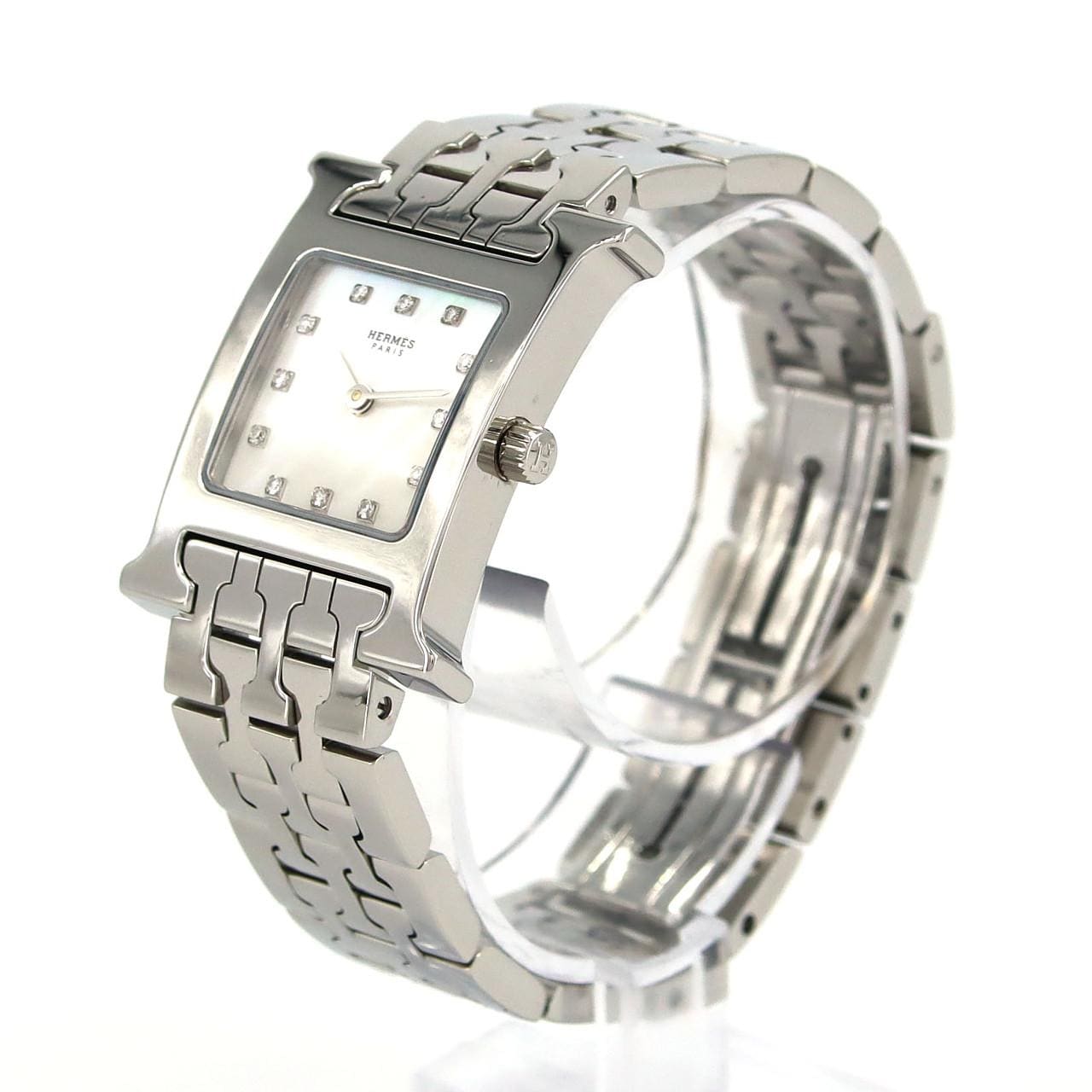 HERMES H Watch・12P HH1.210 SS Quartz