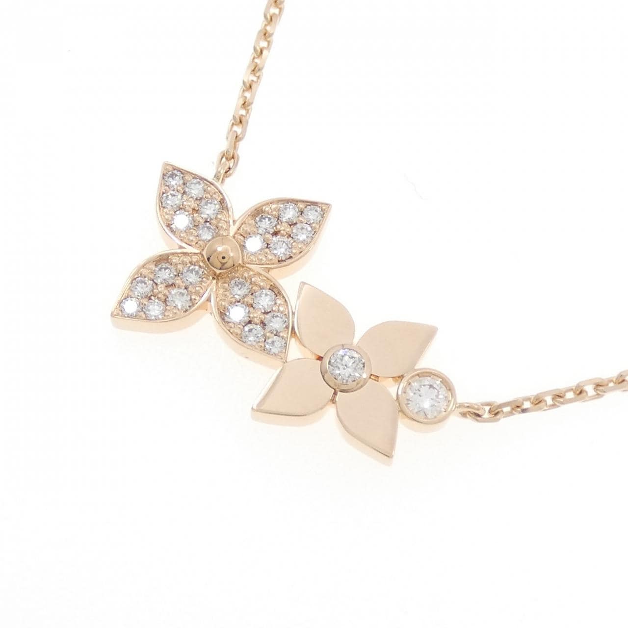 ルイヴィトン スター ブロッサム ドゥーブル ネックレス