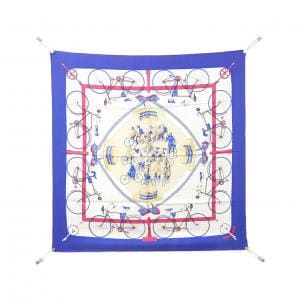 エルメス LES BECANES カレ スカーフ