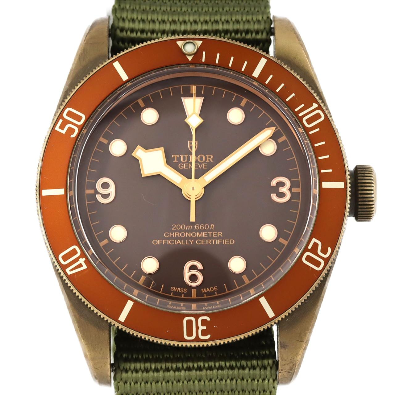 【ノーメンテナンス還元価格】チューダー/チュードル ヘリテージブラックベイブロンズ 79250BM ブロンズ 自動巻