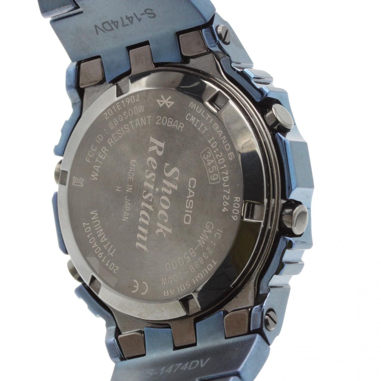 カシオ G-SHOCK 電波時計 GMW-B5000TCF-2JR TI ソーラークォーツ