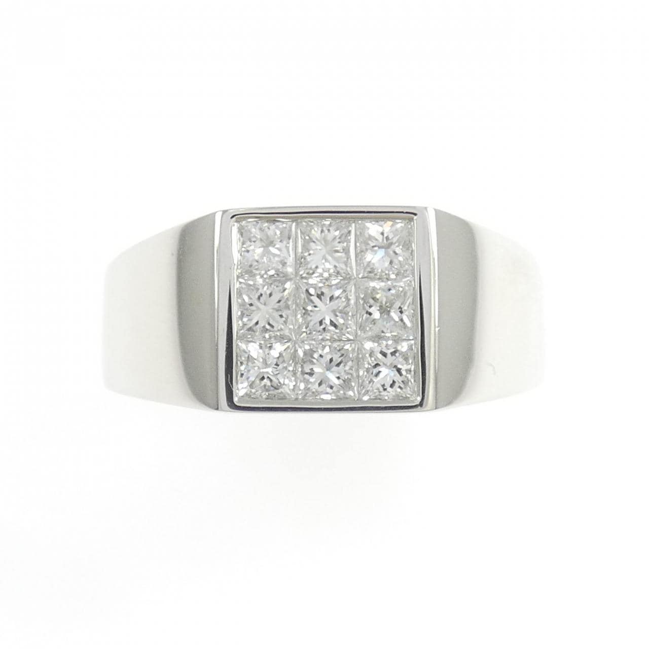 PT950 ダイヤモンド リング 1.05CT
