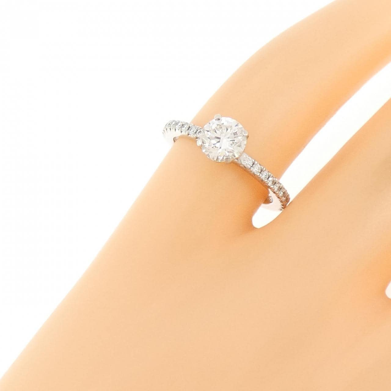 ティファニー トゥルー リング 0.52CT