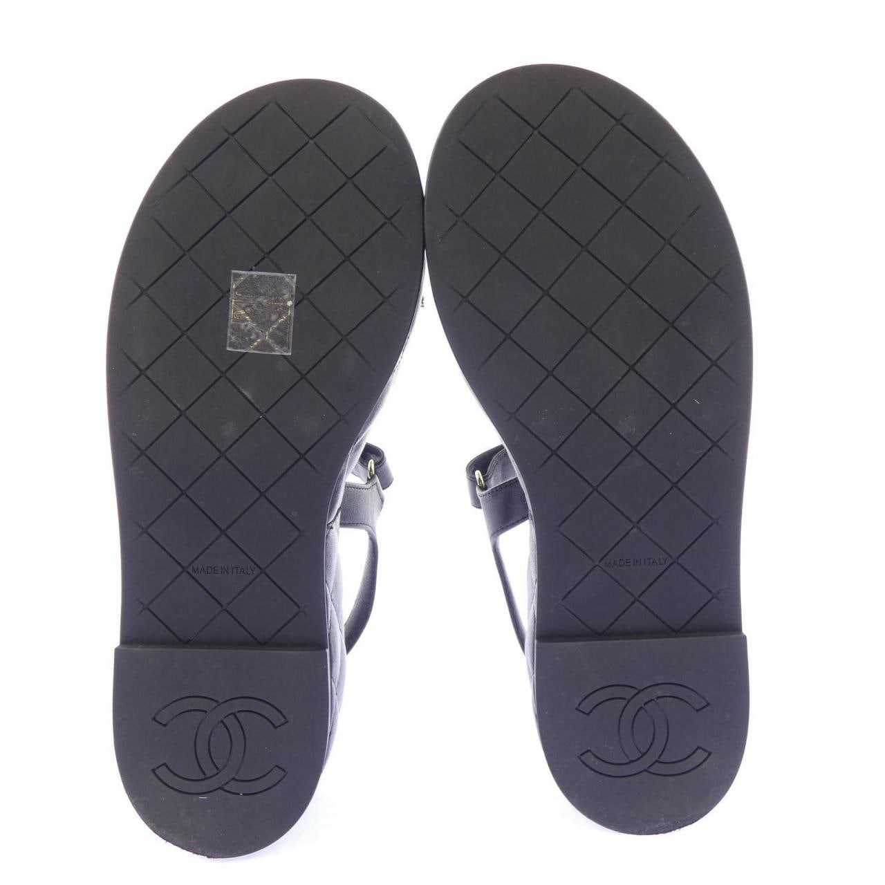 シャネル CHANEL マトラッセ G46300B19705 サンダル