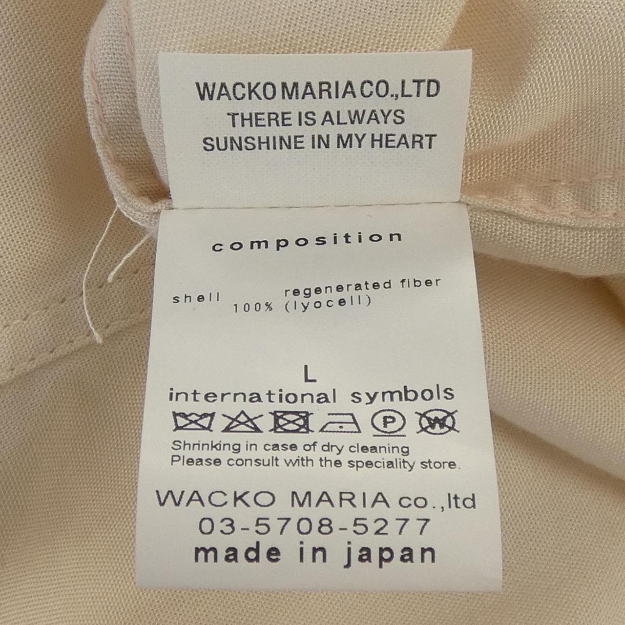 ワコマリア WACKO MARIA シャツ