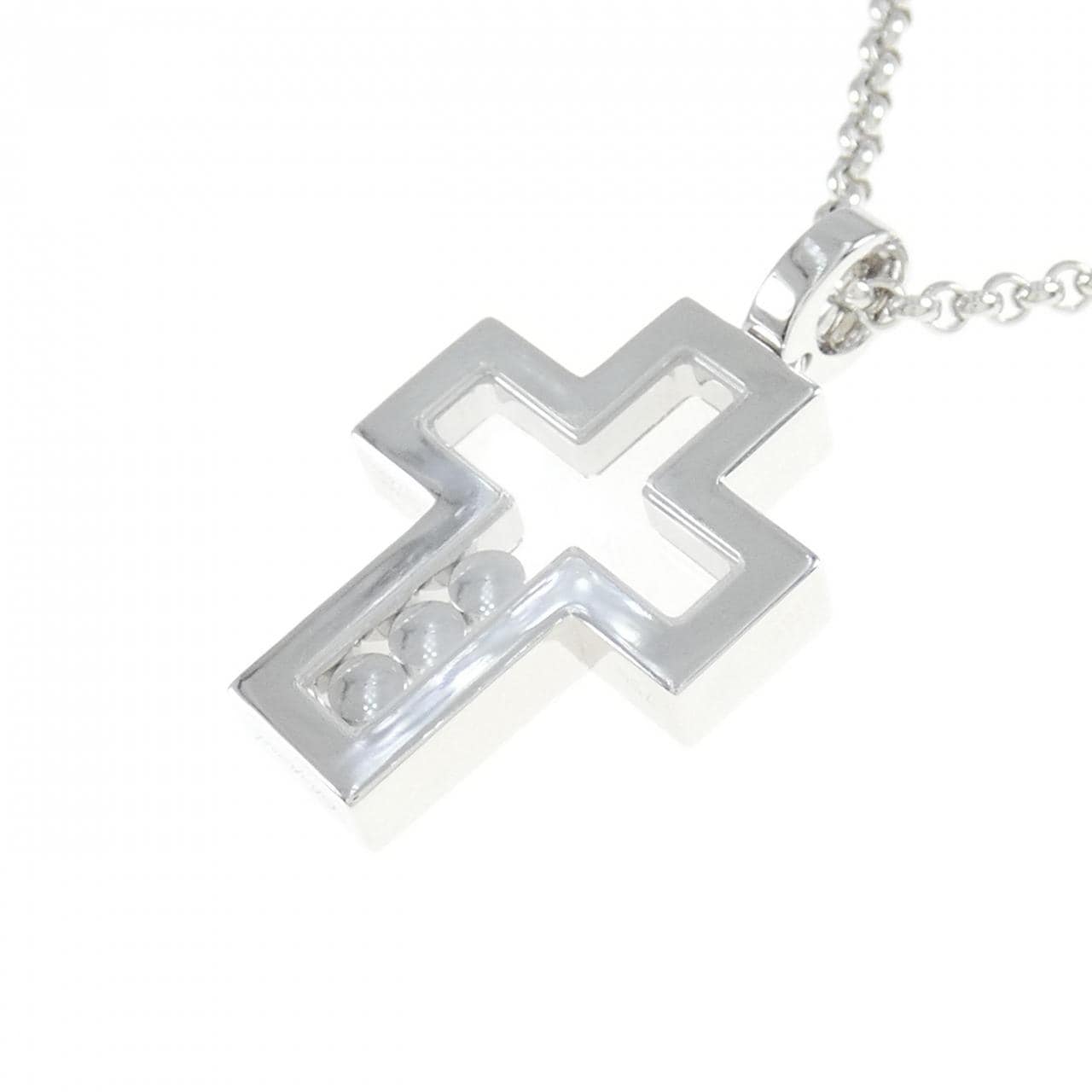 CHOPARD cross Diamond necklace