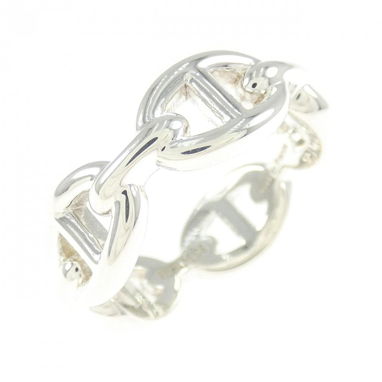 HERMES Chène d'Angle Anchenée Ring
