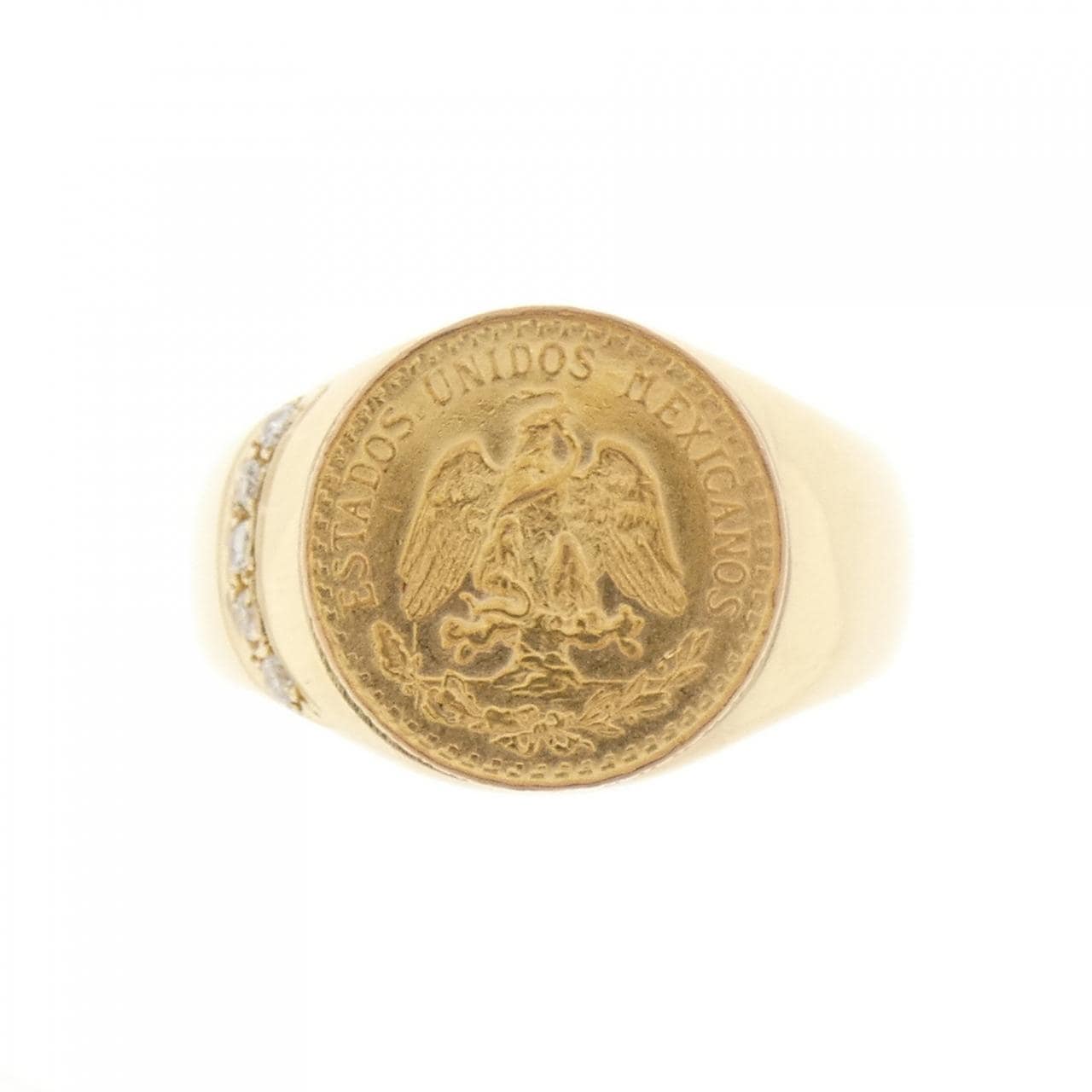 K18YG ダイヤモンド リング 0.07CT