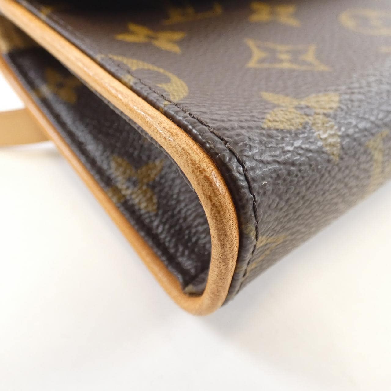 LOUIS VUITTON Monogram Pochette Florentine S M51855+M67304 腰包