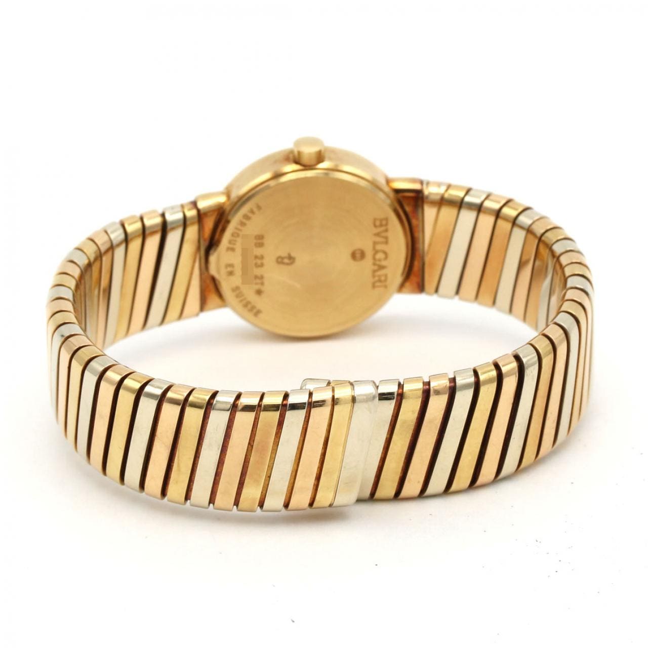 【ノーメンテナンス還元価格】ブルガリ ブルガリブルガリ･トゥボガス スリーカラー Lサイズ BB232T YG クォーツ