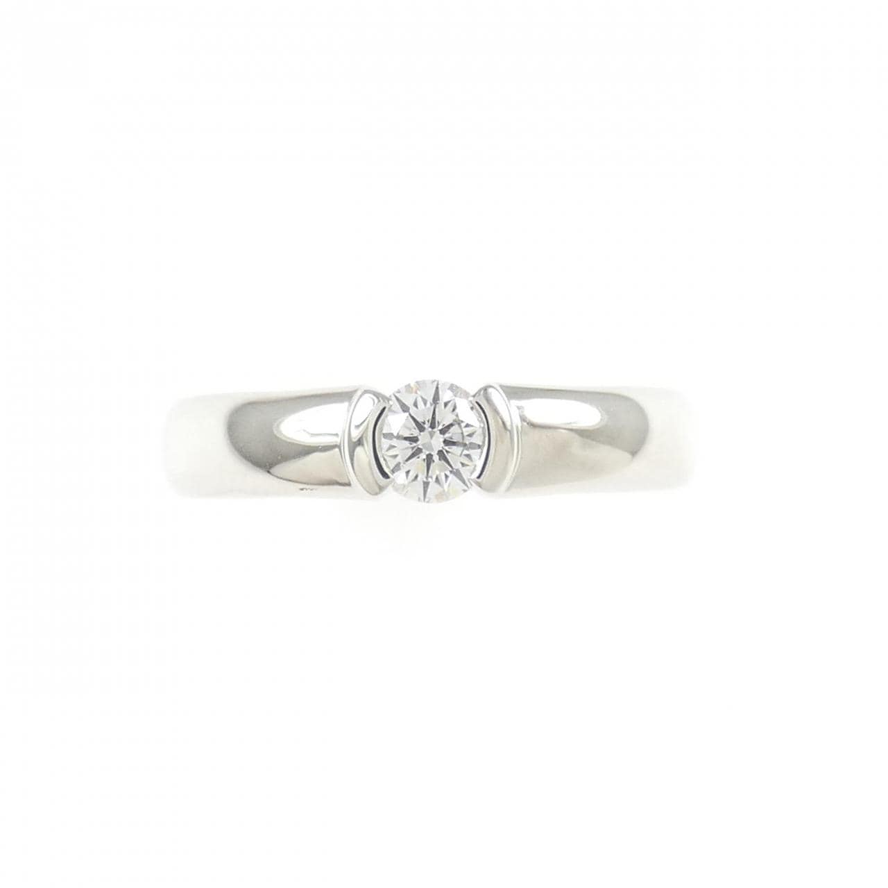 ティファニー ドッツ リング 0.19CT D VVS2 3EXT