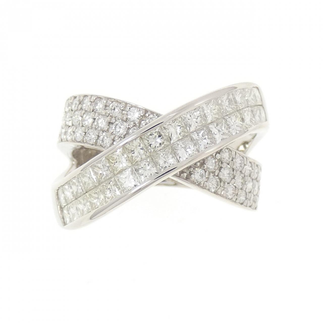 PT900 ダイヤモンド リング 2.00CT
