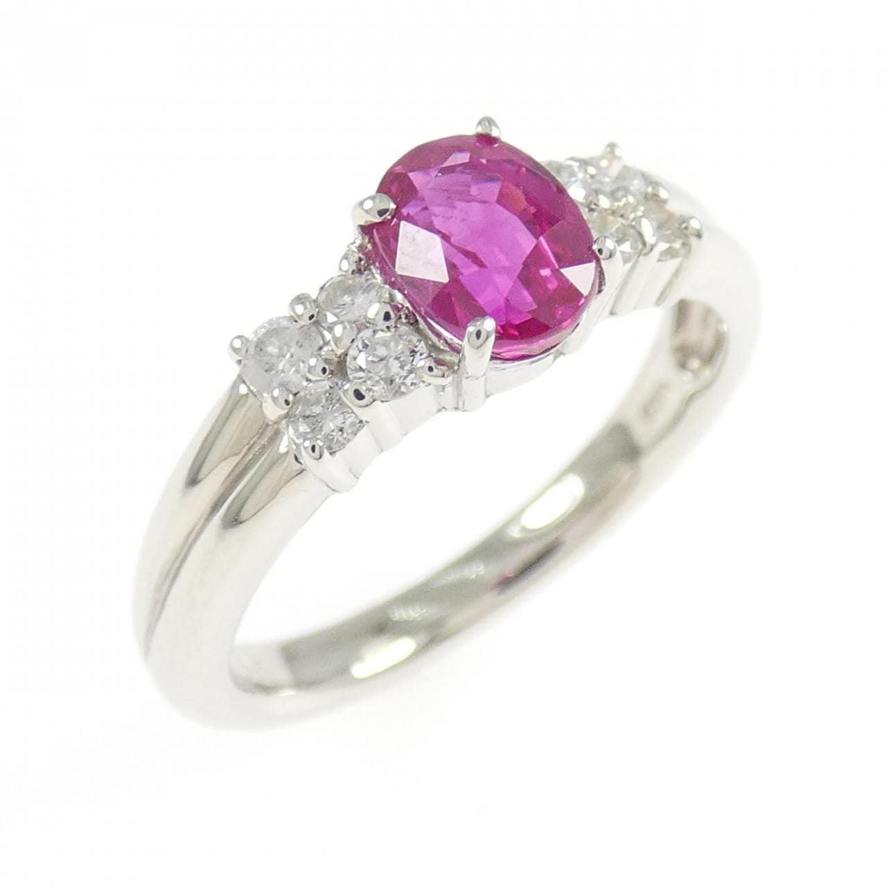PT900 ルビー リング 1.00CT