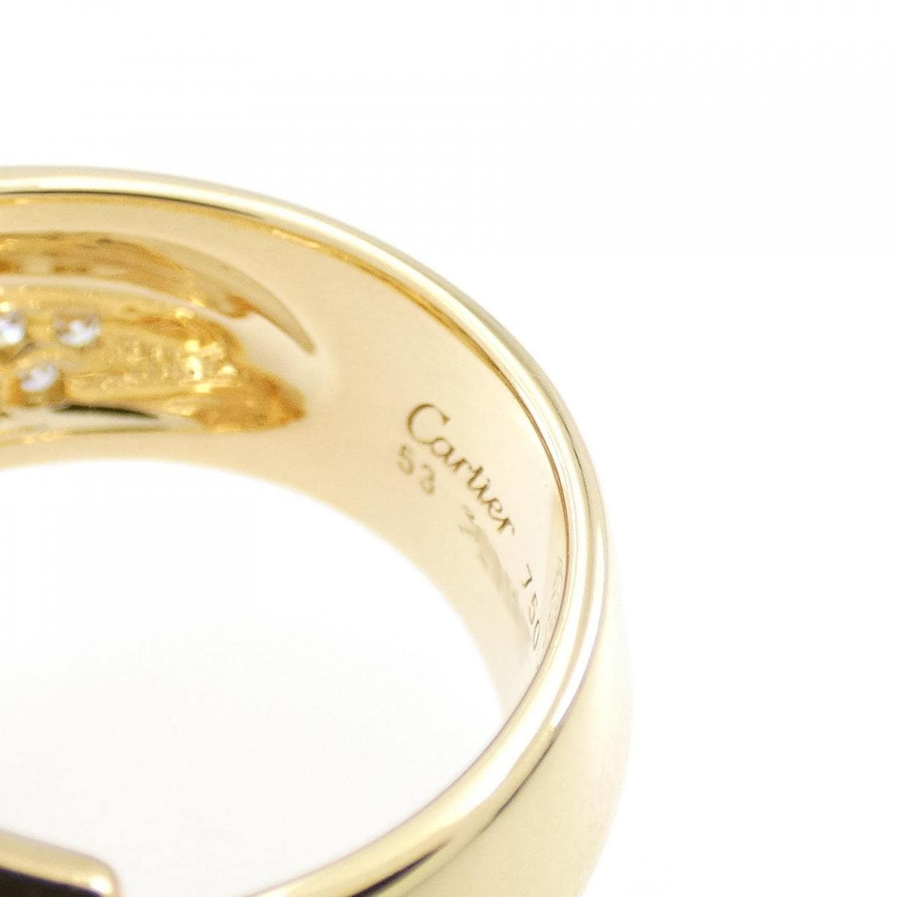 Cartier豹纹戒指