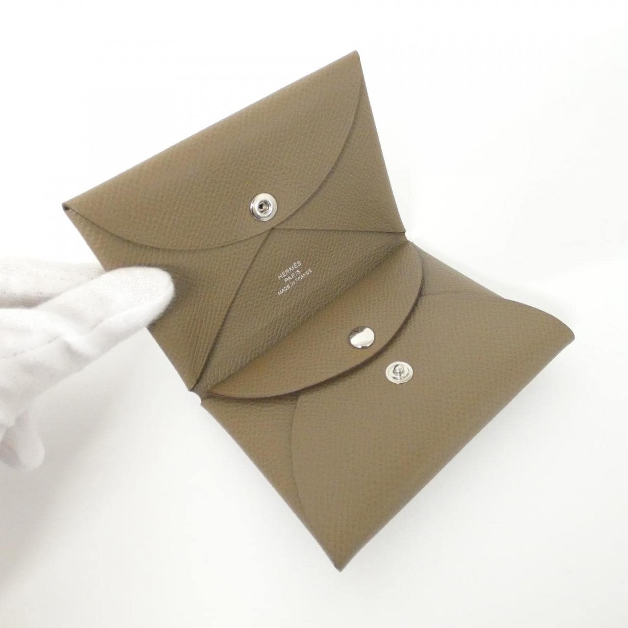 【未使用品】エルメス カルヴィ デュオ 083035CK コインケース