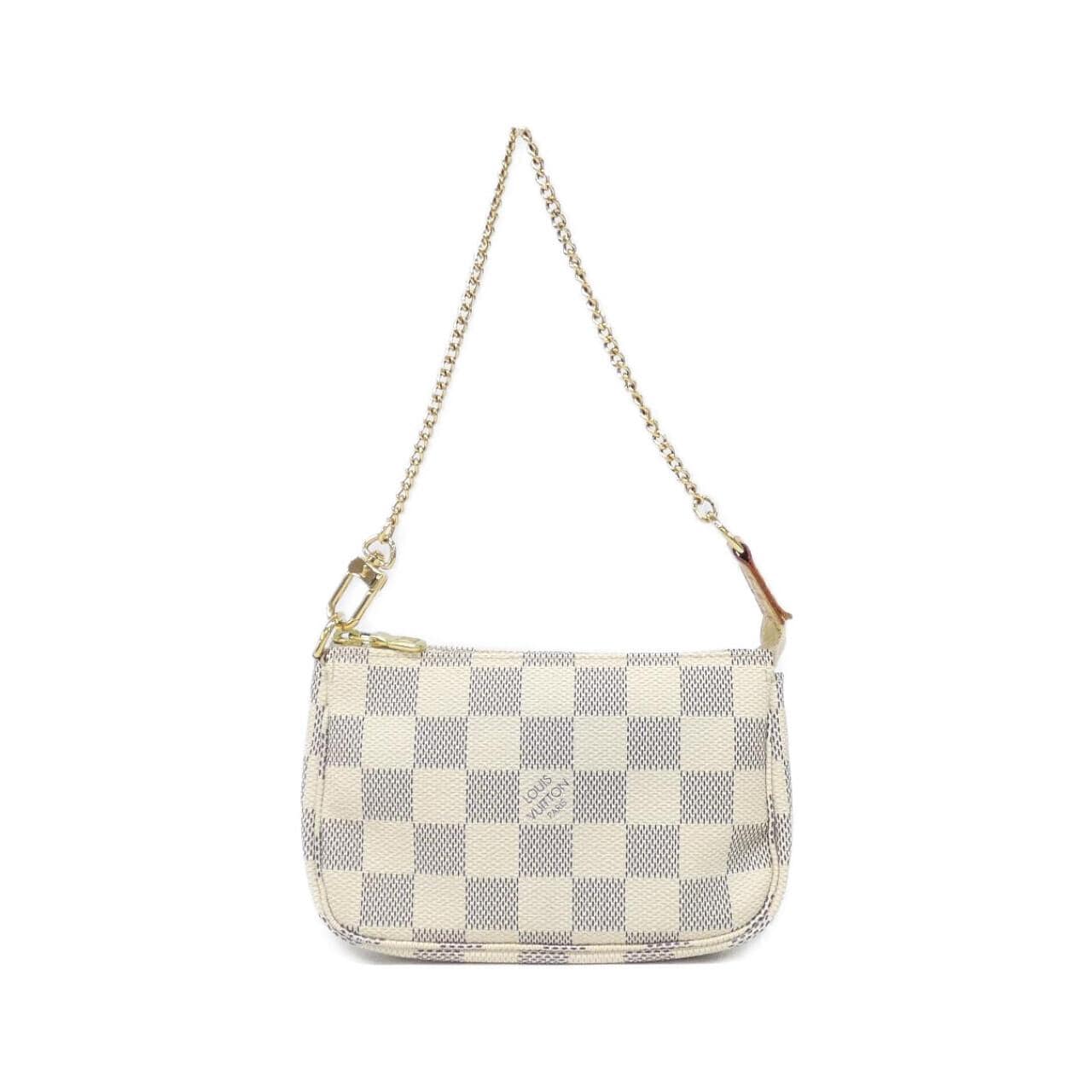 LOUIS VUITTON Damier Azur Mini Pochette Accessoire N58010 Accessory Pouch